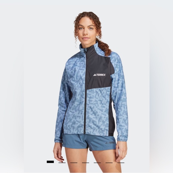 Adidas terrex trail running wind jacket, xs - Picture 2 of 12